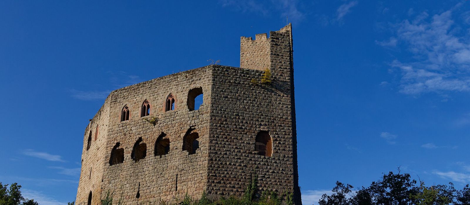 Il castello di Spesbourg, sulle alture di Andlau